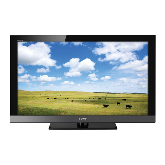 Sony BRAVIA KDL-60EX500 Guide D'installation Rapide