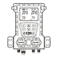 CPS Digital Manifold Black Max MD 100 Mode D'emploi