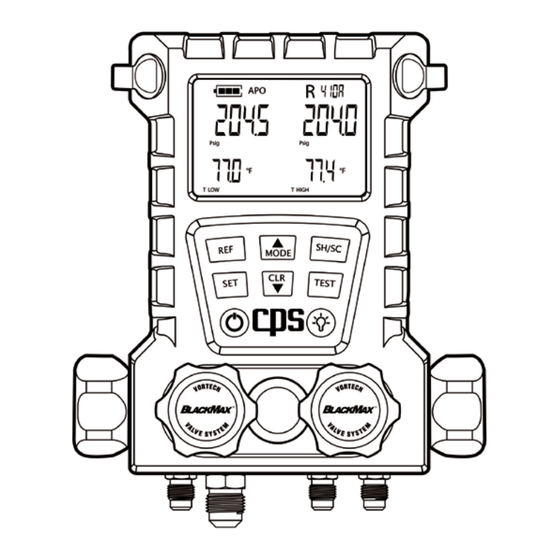 CPS Digital Manifold Serie Mode D'emploi