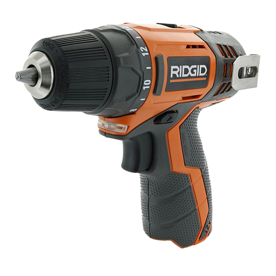 RIDGID R82005 Manuel D'utilisation