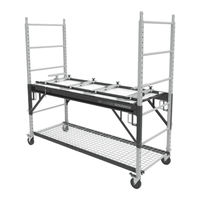MetalTech SCAFFOLD BENCH I-CISCMT Consignes De Securite Et Instructions De Montage