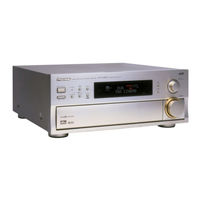 Pioneer VSX-908RDS-G Mode D'emploi