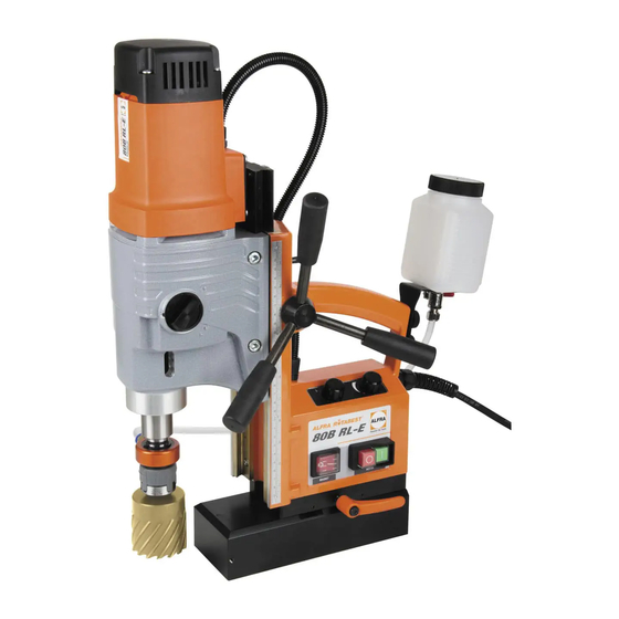ALFRA ROTABEST 80B RL-E Manuel D'utilisation