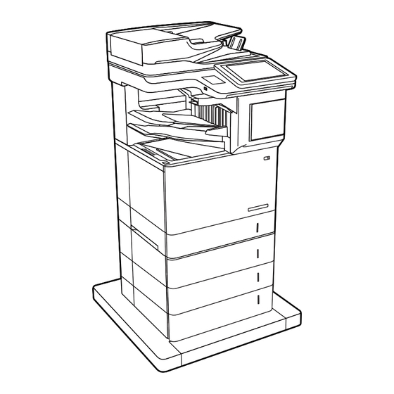 HP LaserJet Enterprise MFP M635fht Guide De L'utilisateur