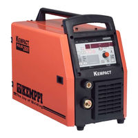 Kemppi KEMPACT PULSE 2800 AUTOMOTIVE Manuel D'utilisation
