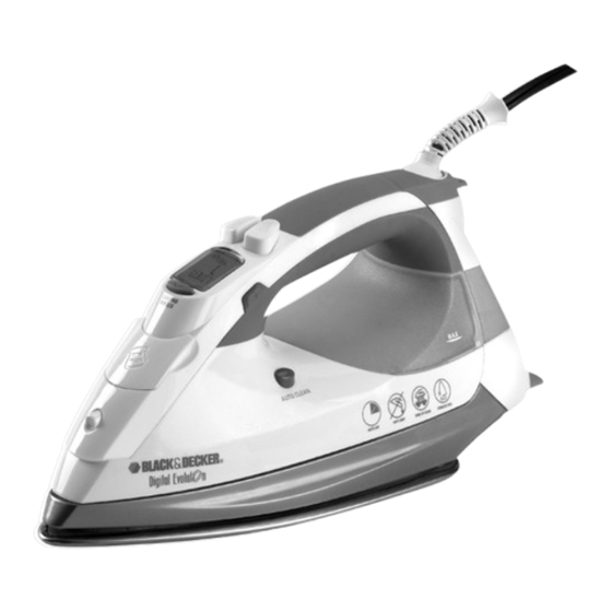 Black & Decker Digital Evolution D5000 Mode D'emploi
