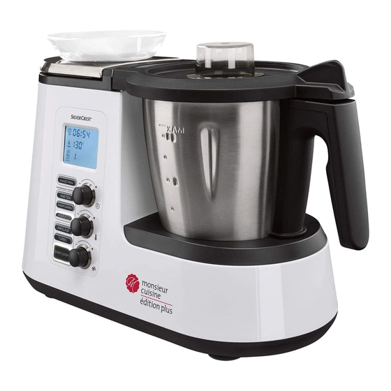 SilverCrest MONSIEUR CUISINE ÉDITION PLUS Manuels