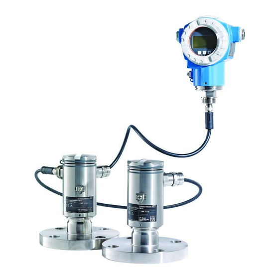 Endress+Hauser Deltabar FMD71 Manuel De Mise En Service