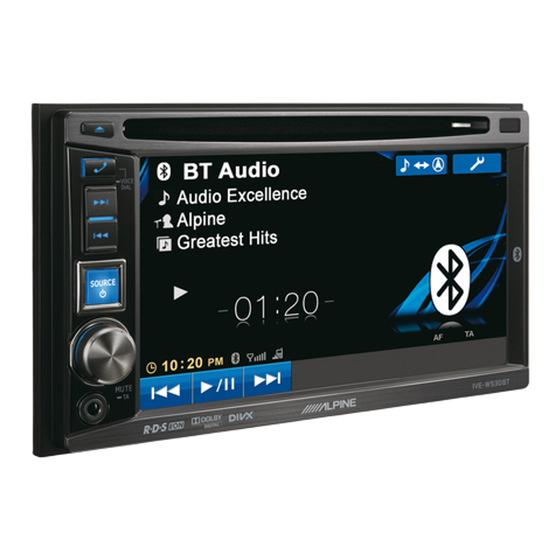 Alpine IVE-W530 Mode D'emploi