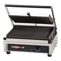 Krampouz Multi Contact Grill Easy Clean Medium Notice D'utilisation