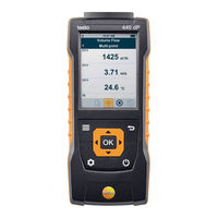 Testo 440 Mode D'emploi