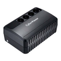 Cyberpower BU600E Guide Rapide