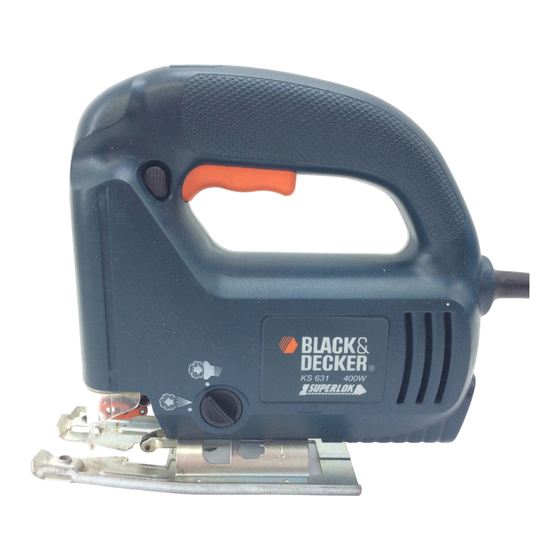 Black & Decker KS629 Manuel D'utilisation