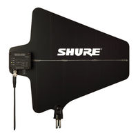 Shure UA874 Mode D'emploi