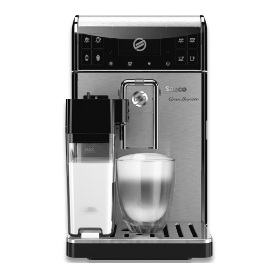 Saeco GranBaristo HD8965 Mode D'emploi