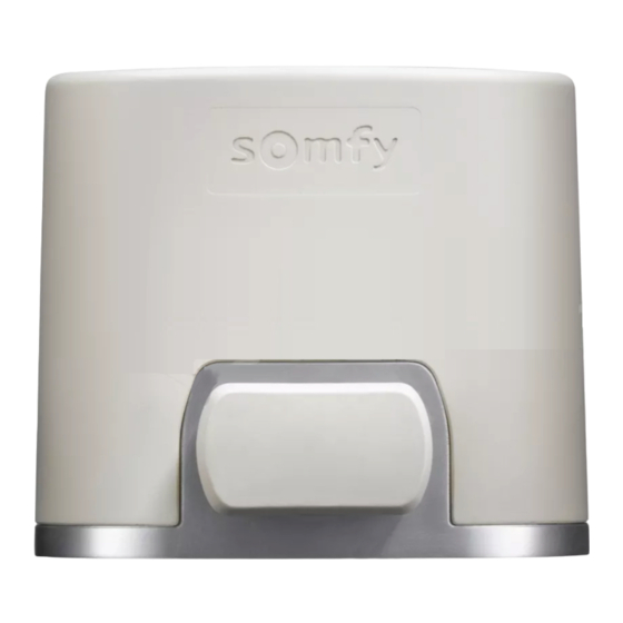 SOMFY ELIXO OPTIMO 24V RTS Manuel D'utilisation