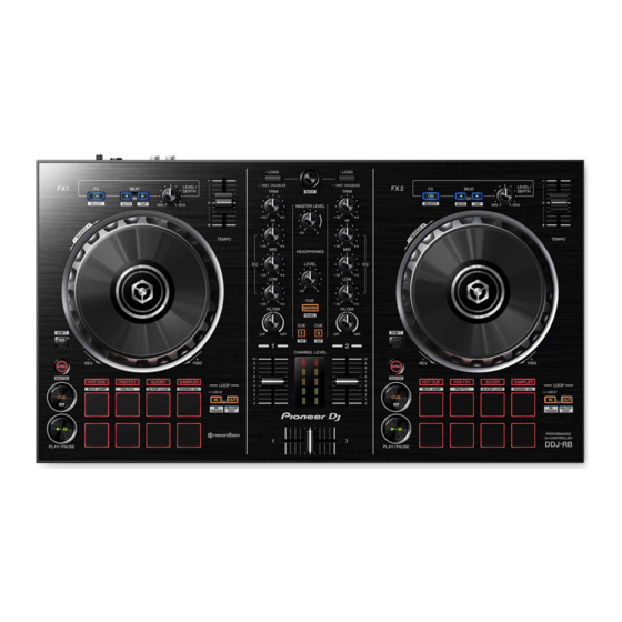 PIONEER DJ DDJ-RB Mode D'emploi