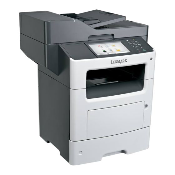 Lexmark MX610 Série Guide D'utilisation