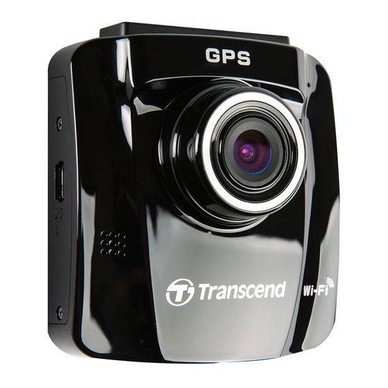 Transcend DrivePro 220 Manuel De L'utilisateur