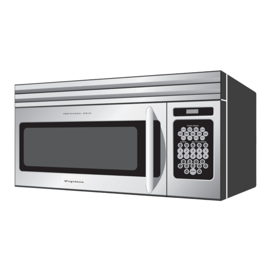 Frigidaire CGLMV169 Manuel D'utilisation Et D'entretien