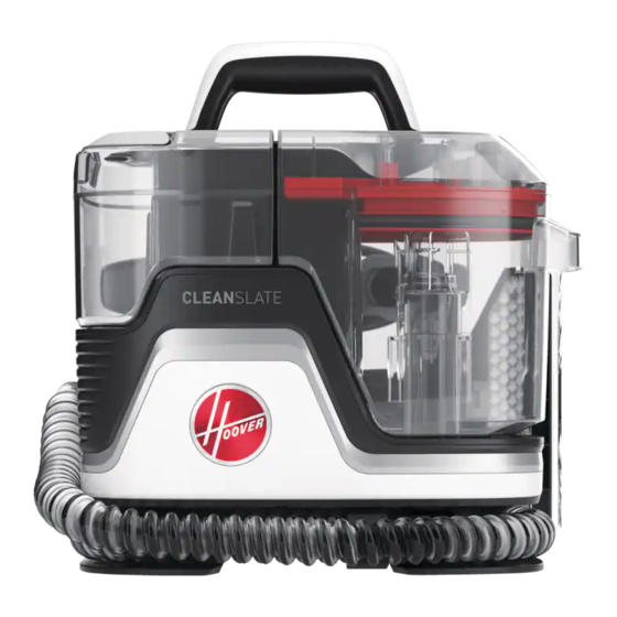 Hoover CLEANSLATE Guide D'utilisation