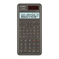 Casio fx-300MS Mode D'emploi