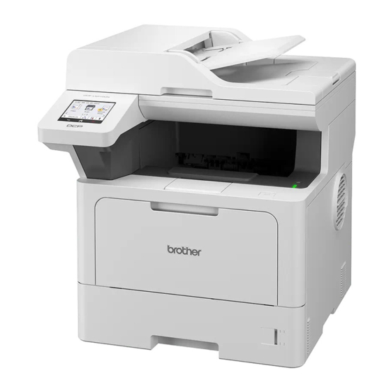 Brother DCP-L5510DW Guide D'installation Rapide