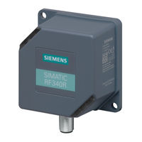 Siemens SIMATIC RF380R Manuel Système