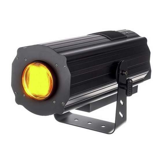 thomann Stairville FS-x350 LED Follow Spot Notice D'utilisation