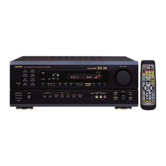 Denon AVR-1802 Mode D'emploi