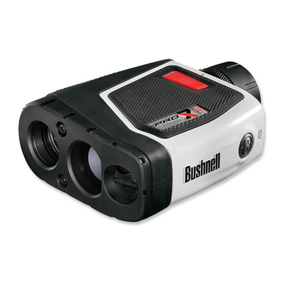 Bushnell PRO X7 JOLT Mode D'emploi