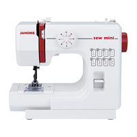 Janome 525A Sew Mini Manuel D'instructions