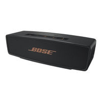 Bose SoundLink Mini Bluetooth speaker II Notice D'utilisation