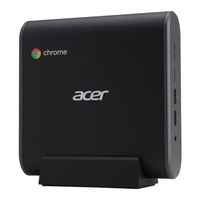 Acer Chromebox Manuel D'utilisation