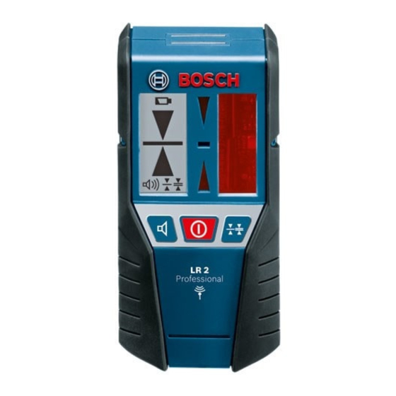 Bosch 0601069100 Notice Originale