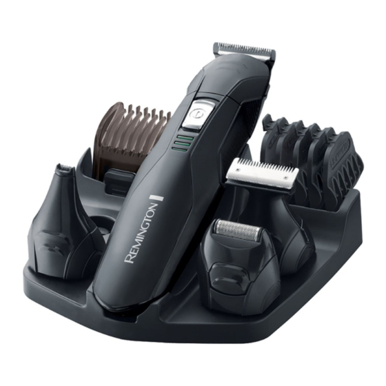 Remington ALL IN ONE GROOMING KIT PG6030 Manuels