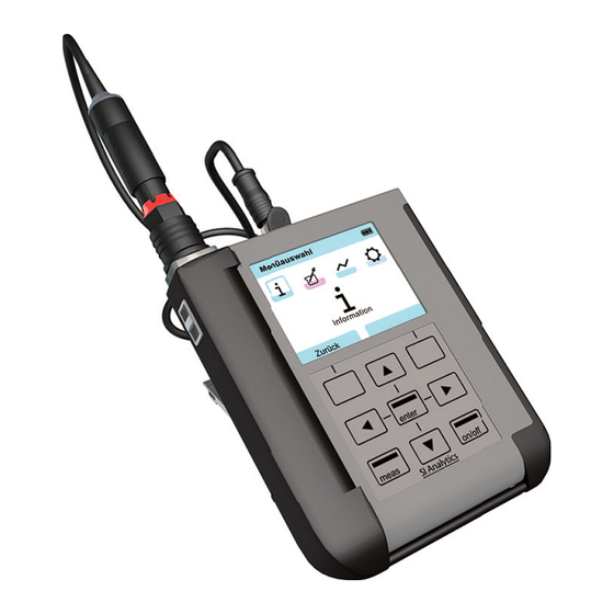 SL Analytics HandyLab 780 Mode D'emploi