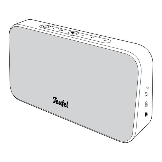 Teufel MOTIV GO VOICE Description Technique Et Mode D'emploi