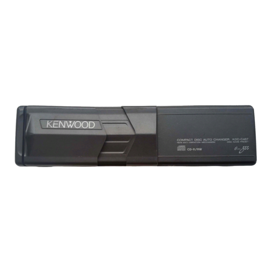 Kenwood KDC-C717 Mode D'emploi