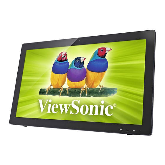 ViewSonic TD2740 Guide De L'utilisateur