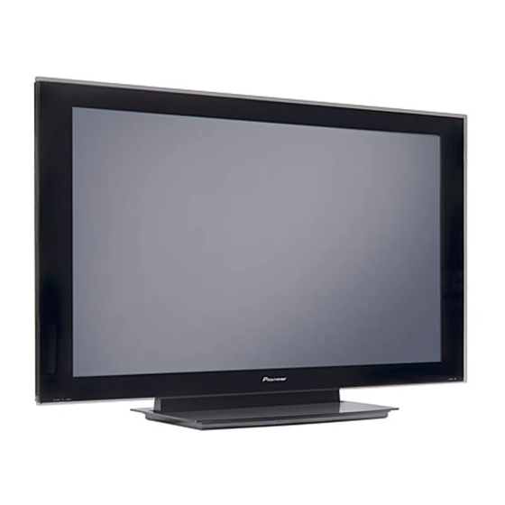 Pioneer PDP-5000EX Mode D'emploi
