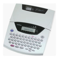Brother P-touch 2400 Mode D'emploi