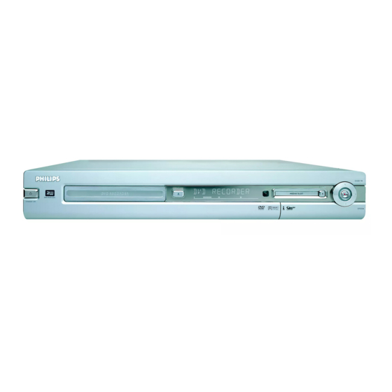 Philips ShowView DVDR 730/00 Mode D'emploi