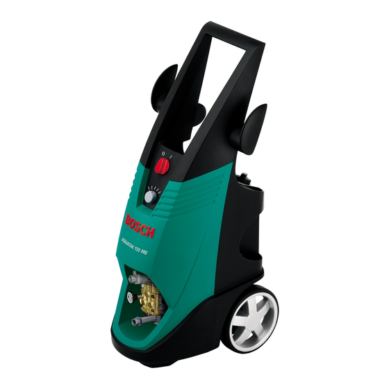 Bosch AQUATAK 150 PRO Instructions D'emploi