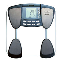 Tanita InnerScan Body Composition Monitor BC-590BT Mode D'emploi