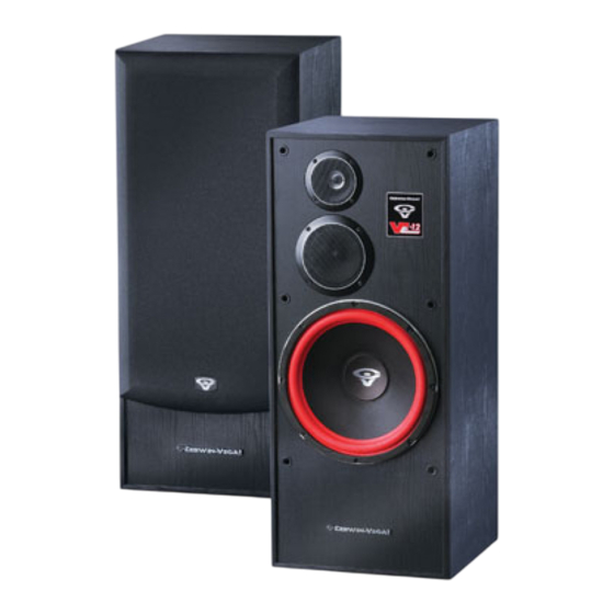Cerwin-Vega VE-5M Mode D'emploi