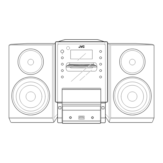 JVC CA-UXL5V Manuel D'instructions