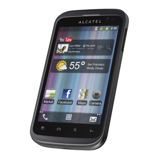 Alcatel One Touch 991 SMART Mode D'emploi