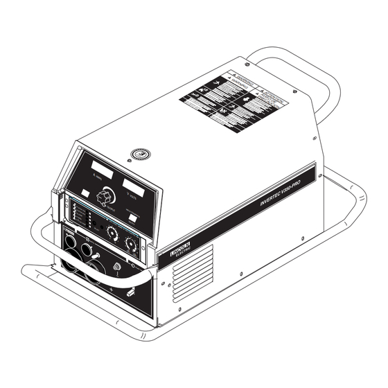 Lincoln Electric INVERTEC V350-PRO Manuel De L'opérateur