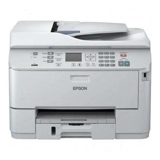 Epson WP-4511 Guide D'utilisation